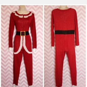Unique Santa Suit Pajama Jumper Size L New
